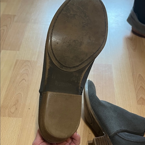 Kensie Black Textured Ankle Booties - Picture 5 of 7